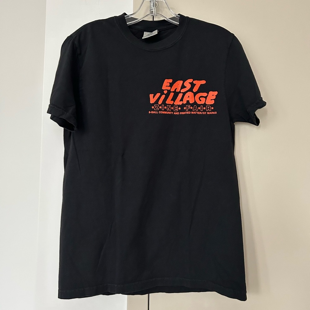 NYC East Village Zine Fair June 18, 2022 shirt by Jason Wright size small